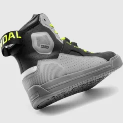 Scarpe Moto Rebelhorn Vandal II Nero Grigio Giallo Fluo