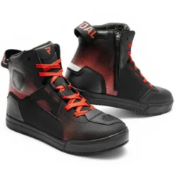 Scarpe Moto Rebelhorn Vandal II Nero Rosso