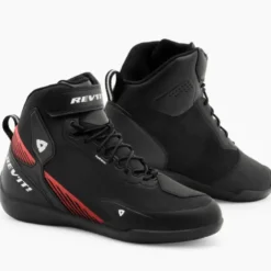 Scarpe Moto Revit G-Force 2 H2O Nero Neon Rosso
