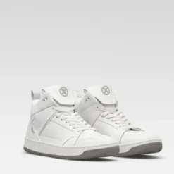 Scarpe Moto XPD Moto-1 Leather Bianco