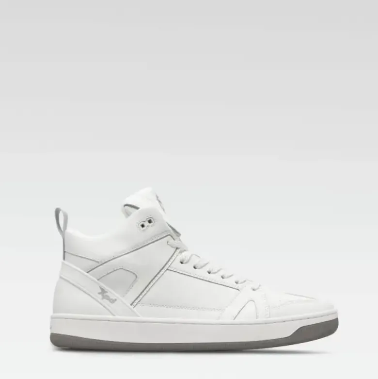 Scarpe Moto XPD Moto-1 Leather Bianco