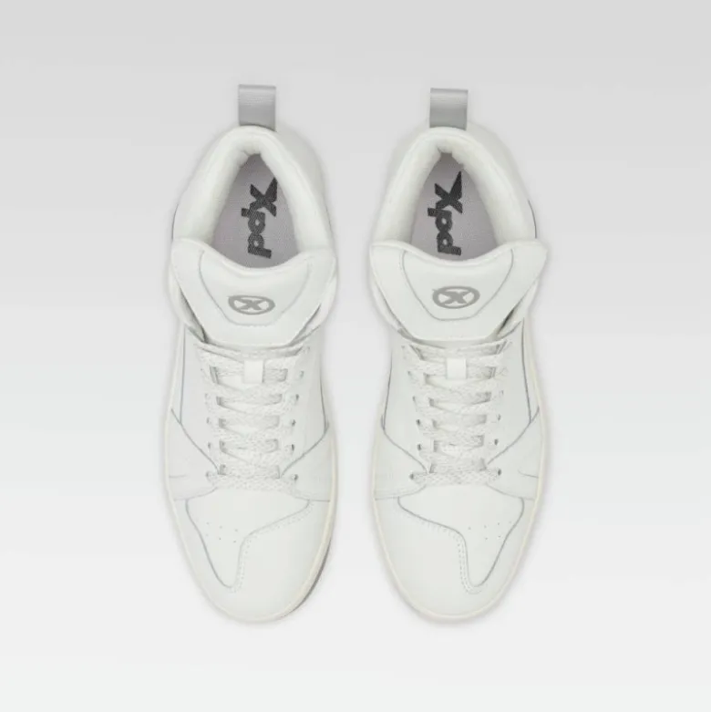 Scarpe Moto XPD Moto-1 Leather Bianco