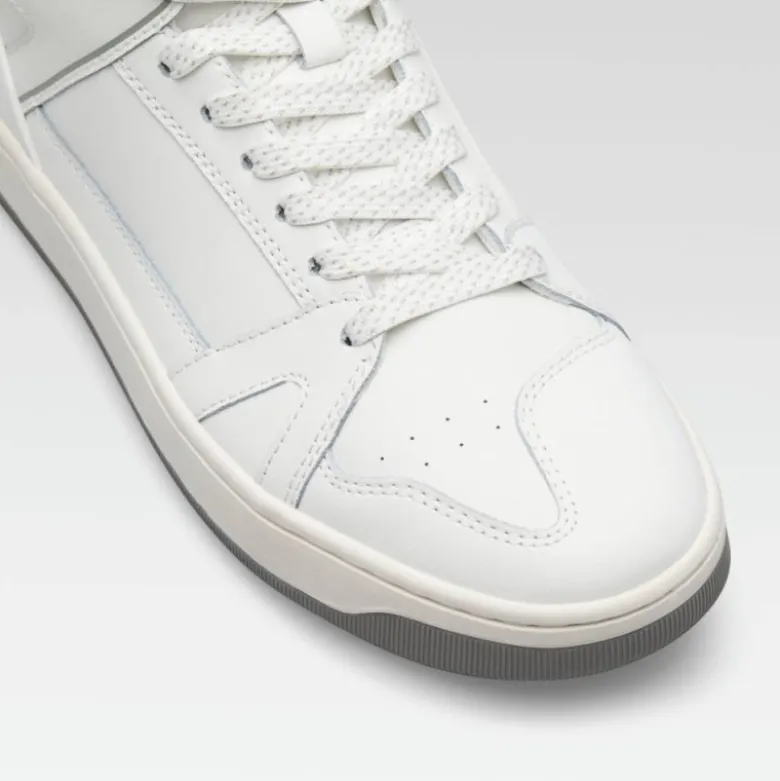 Scarpe Moto XPD Moto-1 Leather Bianco