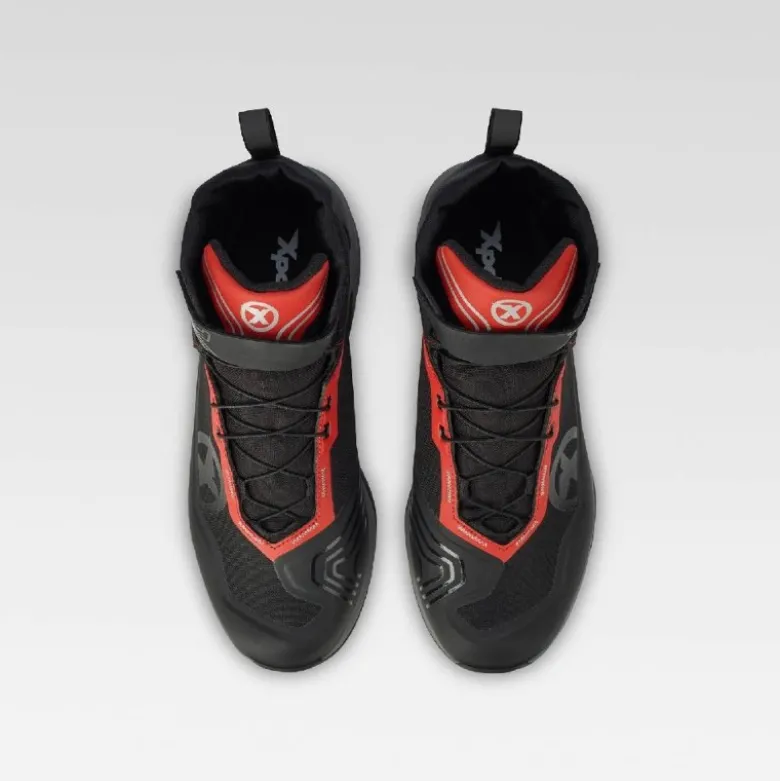 Scarpe Moto XPD X-BEAT H2OUT Nero Rosso