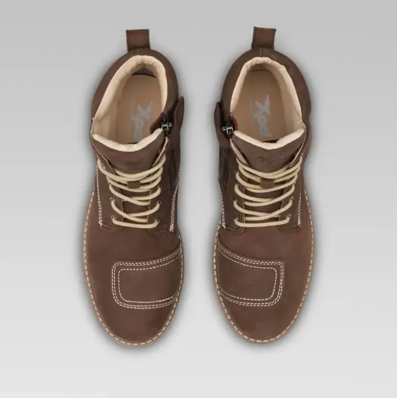 Scarpe Moto XPD X-Village Coffee