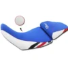 Sella Anteriore Ribassata Comfort Per Africa Twin Crf 2020- Blu E Bianca Con Dettagli Rossi E Neri