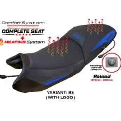 Sella completa compatibile - BMW R 1300 GS 2023-2025 - mod Dorfen Heating Comfort System - Rialzata