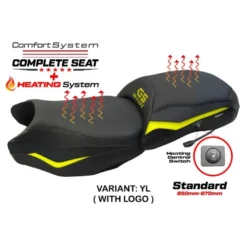 Sella completa compatibile - BMW R 1250 GS - mod Paphos Comfort System - Standard