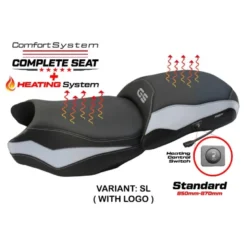 Sella completa compatibile - BMW R 1250 GS - mod Paphos Comfort System - Standard
