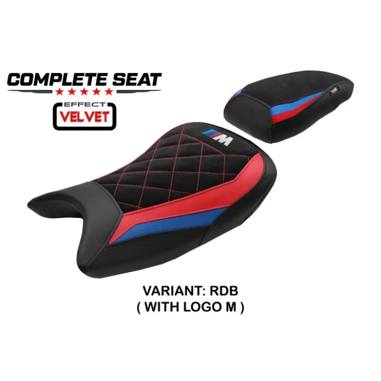 Sella completa compatibile - BMW S 1000 RR 2019-2025 - mod Varel Velvet