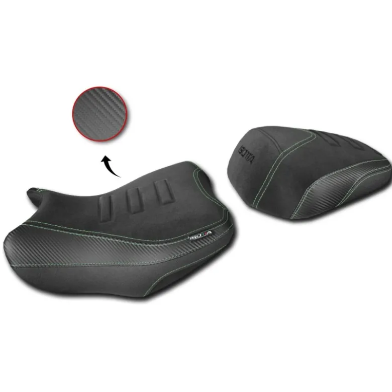 Sella Isotta Anteriore Ribassata Di 2 Cm Per Benelli Trk 702 Nero