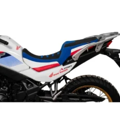 Sella Isotta Isotta Per Honda Transalp Xl750 2023 Nera, Blu E Bianco Con Dettagli Rossi