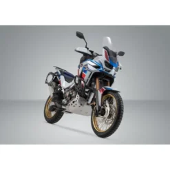 Set Adventure DUSC con bauletto XL Sw-Motech Nero. Honda CRF1100L/Adv Sp (19-). OEM rack.