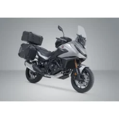 Set Adventure DUSC con bauletto XL Sw-Motech Nero. Honda NT1100 (21-).