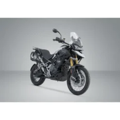 Set Adventure DUSC con bauletto XL Sw-Motech Nero. Tiger 1200 Rally/GT Explorer.