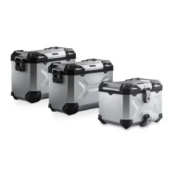 Set Adventure TRAX ADV Sw-Motech Argento. Ducati Multistrada V2 / V2 S (24-).