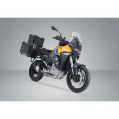 Set Adventure TRAX ADV Sw-Motech Nero. Moto Guzzi Stelvio (23-).