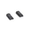 Set attaco borse laterali BLAZE Con base e attacco. Senza barre. Nero