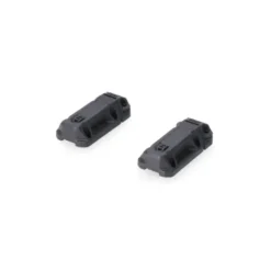 Set attaco borse laterali BLAZE Con base e attacco. Senza barre. Nero
