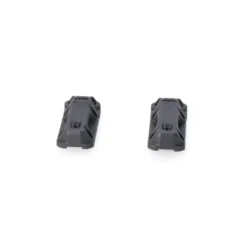 Set attaco borse laterali BLAZE Con base e attacco. Senza barre. Nero