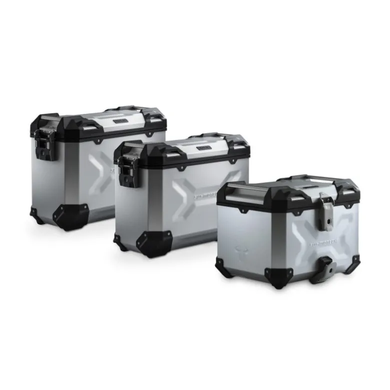 Set bagaglio Adventure Argento. Honda CRF1100L (19-21).