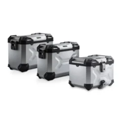 Set Bagaglio Adventure Argento. Suzuki V-Strom 1050 / Xt (19-).