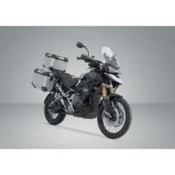 Set bagaglio Adventure Argento. Tiger 1200 Rally Pro/GT/GT Pro (22-).