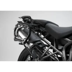 Set bagaglio Adventure Argento. Triumph modello Tiger 800 (10-).