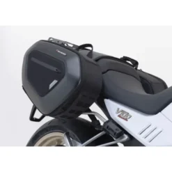 Set borse laterali PRO BLAZE Nero. Moto Guzzi V100 Mandello/S (22-).