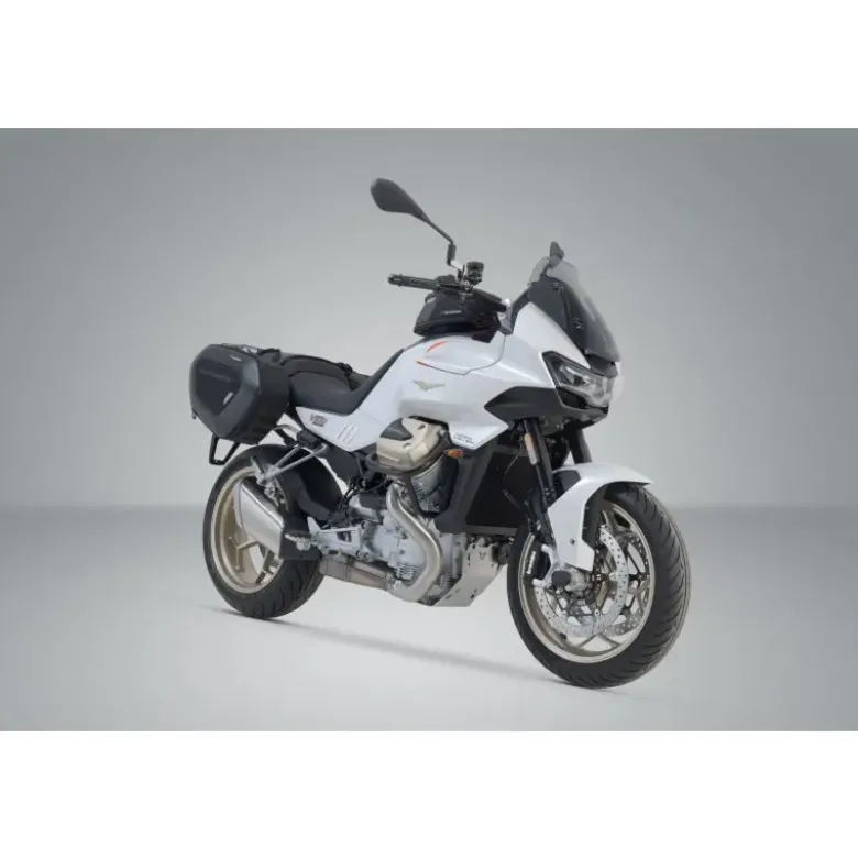 Set borse laterali PRO BLAZE Nero. Moto Guzzi V100 Mandello/S (22-).