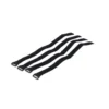 Set Di Cinghie In Velcro 4 Pezzi. Con Occhiello In Plastica. Pro Rackpack
