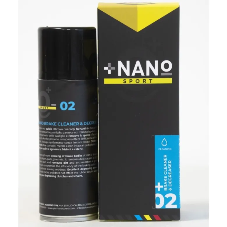 Sgrassa Catene e Freni Nano+ Brake Cleaner & Degreaser 200ml