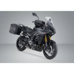 Sistema di valigie rigide DUSC Sw-Motech Nero. 33/33 litri. Suzuki GSX-S1000GX (23-).