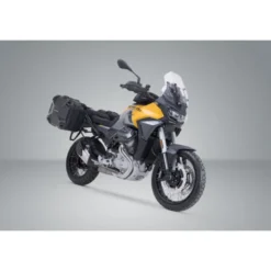 Sistema di valigie rigide DUSC Sw-Motech Nero. 41/41 l. Moto Guzzi Stelvio (23-).