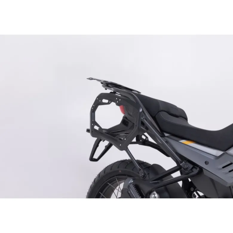 Sistema di valigie rigide DUSC Sw-Motech Nero. 41/41 l. Moto Guzzi Stelvio (23-).