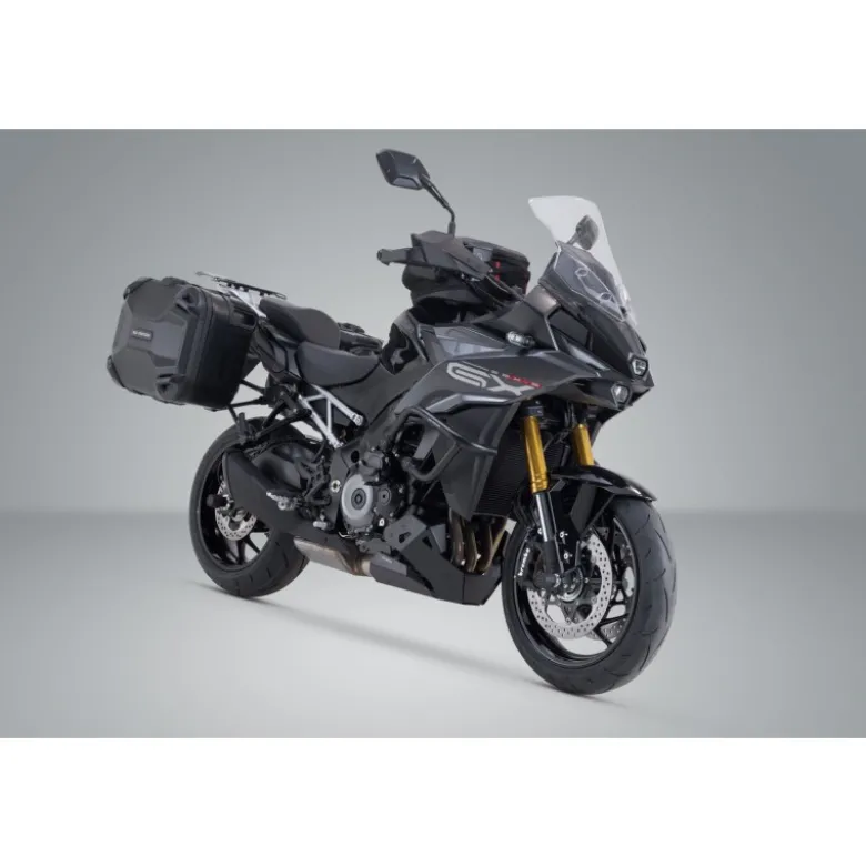 Sistema di valigie rigide DUSC Sw-Motech Nero. 41/41 l. Suzuki GSX-S1000GX (23-).