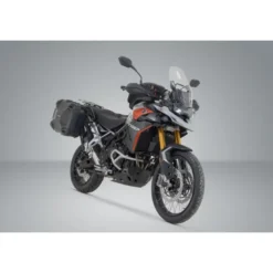 Sistema di valigie rigide DUSC Sw-Motech Nero. 41/33 l. Tiger 900 GT/GT Pro/Rally Pro.