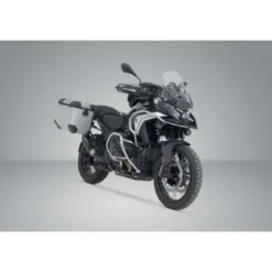 Sistema Valigie In Alluminio Trax Adv + Akrapovic Argento. 45/45 L. Bmw R 1300 Gs (23-).