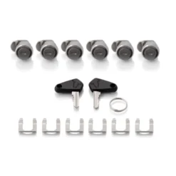 Sistema valigie in alluminio TRAX ADV Argento. 37/37 l. Honda Crosstourer (11-).