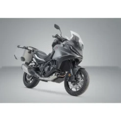 Sistema valigie in alluminio TRAX ADV Argento. 37/37 l. Honda NT1100 (21-).