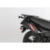 Sistema valigie in alluminio TRAX ADV Argento. 45/37 l. Kawasaki KLR 650 (08-18).