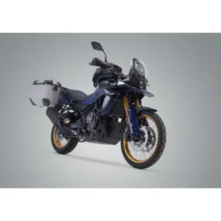 Sistema valigie in alluminio TRAX ADV Argento. 45/37 l. Suzuki V-Strom 800DE (22-).
