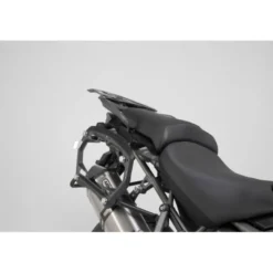 Sistema valigie in alluminio TRAX ADV Argento. 45/45 l. Triumph Tiger1200/Explor (11-).