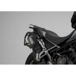 Sistema Valigie In Alluminio Trax Adv Argento. 45/37L. Triumph Tiger 900/Gt/Rally/Pro.