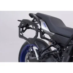 Sistema valigie in alluminio TRAX ADV Argento. 45/45 l. Yamaha MT-07 Tracer (16-).