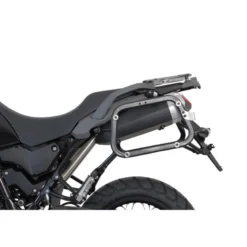 Sistema valigie in alluminio TRAX ADV Argento. 37/37 l. Yamaha XT 660 Z TenerÈ (07-16).