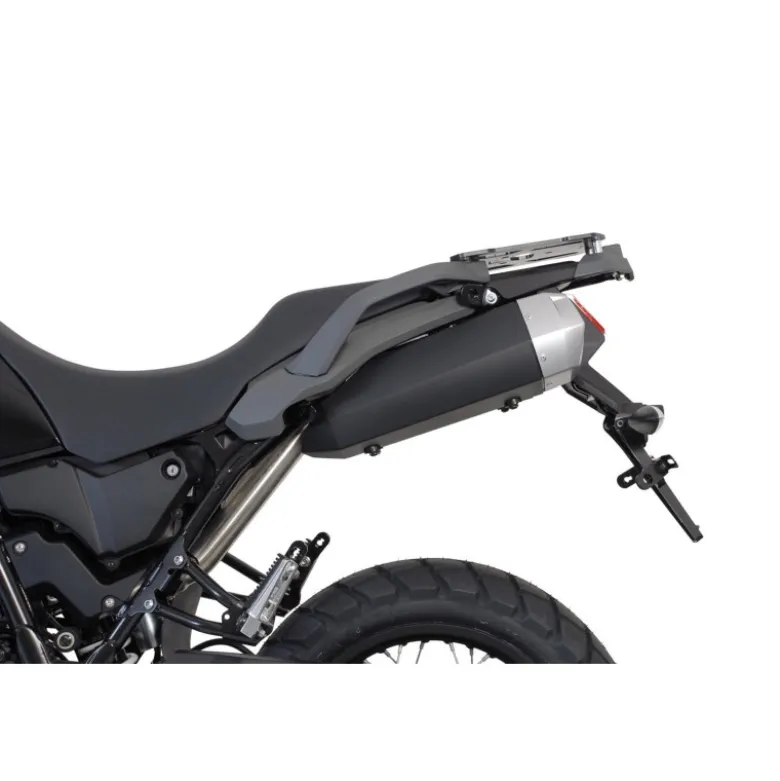 Sistema valigie in alluminio TRAX ADV Argento. 45/45 l. Yamaha XT 660 Z TenerÈ (07-16).