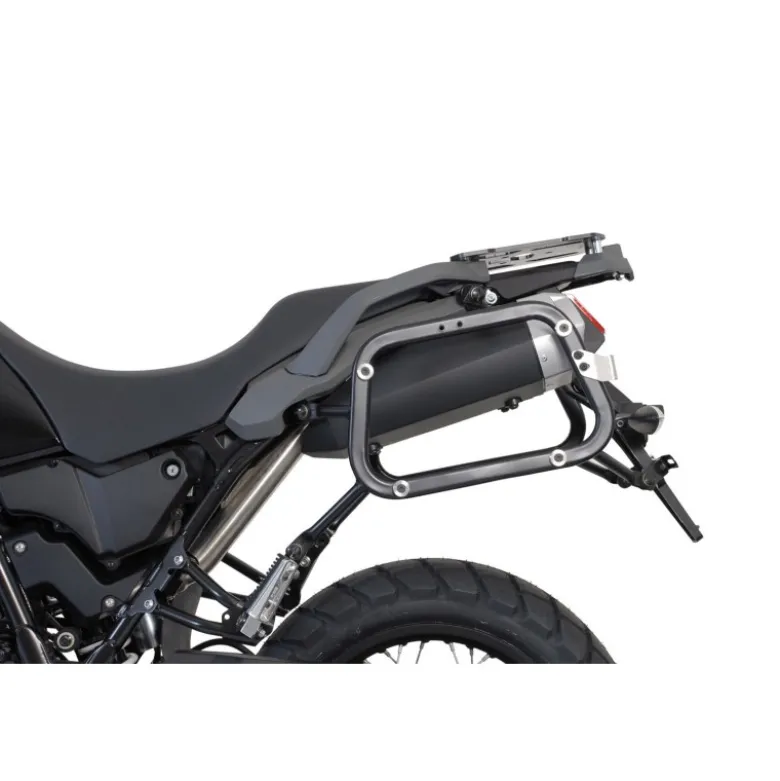 Sistema valigie in alluminio TRAX ADV Argento. 45/45 l. Yamaha XT 660 Z TenerÈ (07-16).