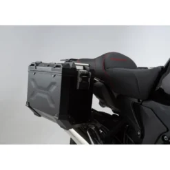 Sistema valigie in alluminio TRAX ADV Nero. 37/37 l. Honda Crosstourer (11-).