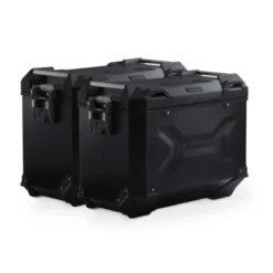 Sistema valigie in alluminio TRAX ADV Nero. 45/45 l. Honda NT1100 (21-).